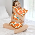 thumbnail image 5 of Imitation Silk Hair Care Pillowcase 20x30in Invisible Zipper Design Satin Pillowcase For Bedroom Living Room Sofa Hotel Snake Skin Print Style Coral_4, 5 of 8