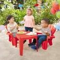Little Tikes Garden Kids Table and Chair Set with 2 ChildSized Chairs