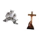 thumbnail image 5 of Figuras de búho,Figuras de búho,animales artificiales,artesanías,decoración del hogar,Estatua católica,Estatua de la Virgen María Figura Colección Religiosa,Figura de la cruz de Jesús, 5 of 8