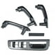 thumbnail image 2 of 5Pcs/Set Carbon Fiber Texture Interior Door Grab Handle Cover Switch Bezel Set Fit for Bora Mk4, 2 of 5