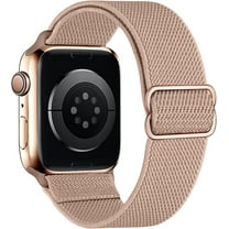 Stretchy Nylon Loop Bands Compatible with Apple Watch 38mm 40mm 41mm 42mm 44mm 49mm Adjustable Soft Elastics Strap Compatible with Apple Watch SE Ultra iWatch Series 8/7/6/5/4/3/2/1