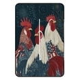 thumbnail image 3 of Patriotic Roosters Celebrate Fireworks Outdoor Picnic Blanket, Foldable Waterproof Beach Mat, Portable Beach Blanket for Beach Camping, Hiking, Family Concerts, 3 of 8