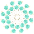 thumbnail image 1 of Uxcell 48-Pack Insignias de Flor para Hombres, Pin de Rosa de Hoja Dorada para Boutonnieres de Novio para Boda/Baile/Fiesta [Verde Claro], 1 of 7