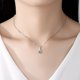 thumbnail image 4 of XWSHYW Sólo Colgantes Temperamento Diamante Herringbone Colgante Mujer Estilo Coreano Clavícula, 4 of 6