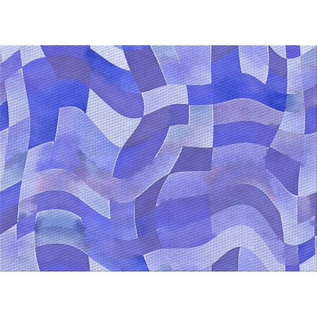 Ahgly Company Machine Washable Indoor Rectangle Transitional Purple Mimosa Purple Area Rugs, 2' x 5'