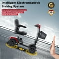 thumbnail image 5 of Segmart 10-Mile 4-Wheel Adult/Senior Scooter, Foldable Compact Scooter for Seniors with Removable Basket, 300W Electric Wheelchair, 5 mph, 5 of 15