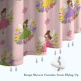 thumbnail image 6 of Floral Fairy Princess Pattern Shower Curtain 84"x72" ,Bathroom Decorative Shower Curtains Set with 12 Hooks,Modern Waterproof Washable Shower Curtain, 6 of 6