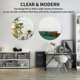 thumbnail image 3 of 2pcs Adhesive Wall Mirrors Circle Mirror 40cm Decorative Plastic Mirror Acrylic Mirror Large Round Mirrors for Bathroom, Bedroom, Door, etc, 3 of 4
