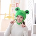 thumbnail image 4 of Sombrero De Felpa Novedad Dibujos Animados Divertidos Rana Ojo Grande Cosplay Sunnimix, 4 of 8