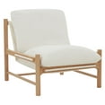 thumbnail image 5 of Safavieh Damalie Wood  Accent Chair in Ivory / Natural, 5 of 7