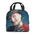 thumbnail image 3 of Horror Freddy Krueger Portable Lunch Bag, Insulated Lunch Box Reusable Lunch Totes Bag For Camping Hiking Travel Picnic, 3 of 8