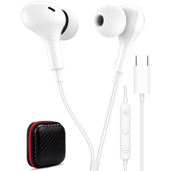 Auriculares USB C TITACUTE para Samsung S23 S22 S21 S20 A53 A5