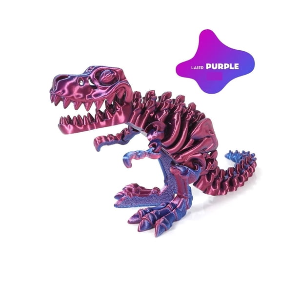 1PC 3D Printed Dragon Set Crafts Model Decoration FidgetAAAA Rotatable Tyrannosaurus Rex Skeleton Dinosaur Gift