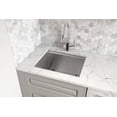 thumbnail image 4 of Ruvati USA RVU6321 21 x 19 in. Deep Laundry Utility Workstation Undermount 16 Gauge Kitchen Sink, 4 of 7