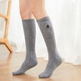 thumbnail image 1 of Medias Calcetines de calefacción eléctrica 3 velocidades Calcetines calientes con calefacción USB para esquí de senderismo (LK-L-01), 1 of 5
