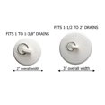 thumbnail image 4 of 2Pack Rubber Drain Stopper Plugs with 2 Different Sizes for Bathtubs, Kitchen Sinks, Bathroom, Laundry, Bathtub Accessories, 4 of 10