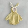 thumbnail image 2 of Baby Girls Long Sleeve Romper Bodysuit Soft Pullover Outfit for Toddler Comfortable Playwear, 2 of 4