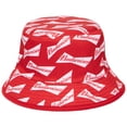 thumbnail image 4 of Budweiser Beer Label and All Over Ribbons Reversible Text Bucket Hat, 4 of 4