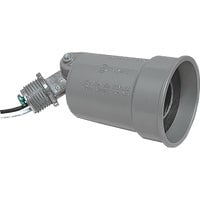Southwire PAR38 Gray Weatherproof Lamp Holder WPAR50-UPC