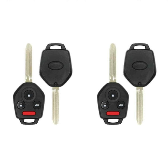 Replacement Keyless Remote Head Key Fob for Subaru XV Crosstrek 2013-2014 FCC CWTWBU766 Part Number 57497-FJ031 57497FJ031 Pack of 2