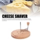 thumbnail image 3 of Máquina De Afeitar Para Queso, Rizador De Queso, Fácil Limpieza, Resistente, Simple, Con Cuchillas De Acero Inoxidable 304, Base De Madera De Haya Para El Hogar, 3 of 7