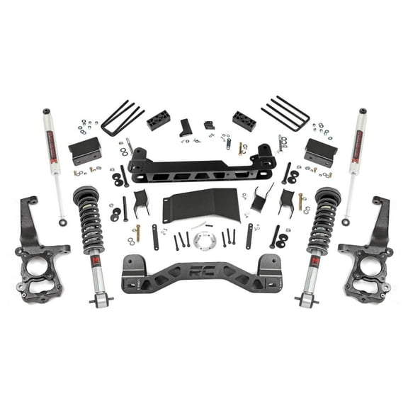 Rough Country 4" Lift Kit w/M1 Struts for 2015-2020 Ford F-150 4WD - 55540
