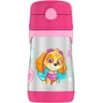 thumbnail image 1 of Thermos Kids Vacuum Insulated Staiinless Steel 10 Oz Straw Bottle, Paw Patrol Girl, 1 of 3