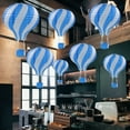thumbnail image 4 of PuSpu Hanging Hot Air Balloons Paper Lanterns Party Decorations Birthday Weddings Christmas Party Decorations Gifts 18 Inches 1 Piece, 4 of 6