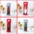 thumbnail image 3 of Funda de vino navideña CAIROYAR forma de gnomo roja K6M7, 3 of 6