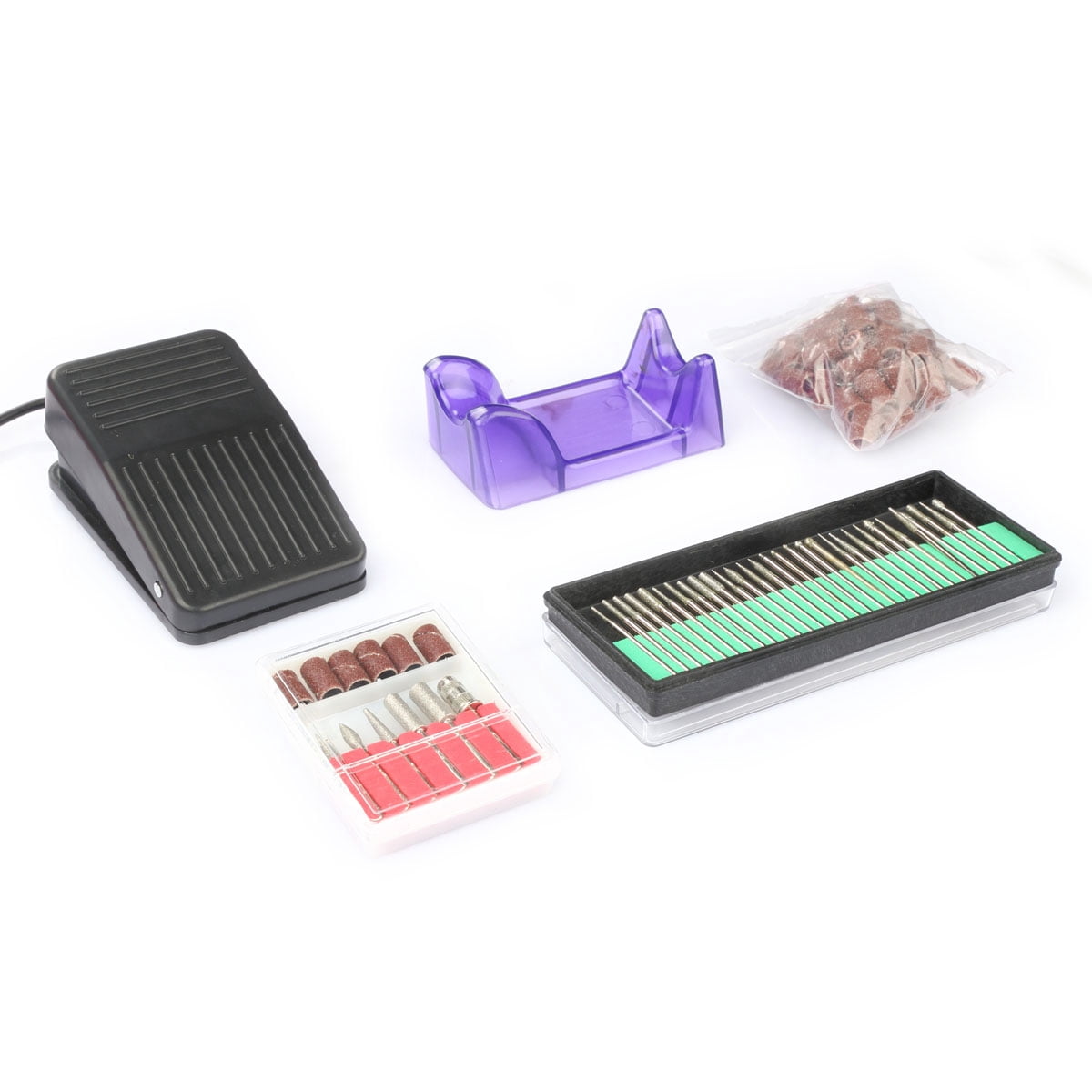 Coastacloud Electric Nail Machine Acrylics Gel Polish Pro Salon Set Nail Drill 20000 RPM Fast Machine Manicure Pedicure