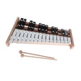 thumbnail image 3 of Xilófono Glockenspiel de 27 notas, instrumento de percusión musical, con mazos para amantes de la música de diferentes edades, portátil profesional Estilo B Sunnimix xilófono glockenspiel, 3 of 8