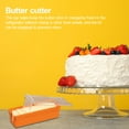 thumbnail image 6 of Homerr Butter Keeper Butter Dish with Lid Silicone Butter Keeper and Slicer Elegant Glass Container for Cheese and Butter, 6 of 10