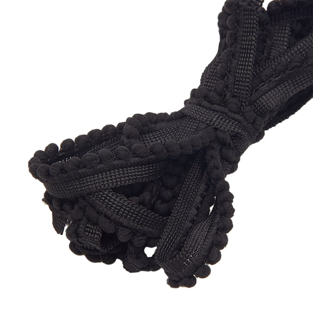 Hioecau 1000CM Pom Pom Trim Ribbon DIY Sewing Crafts Ball Fringe Ribbon Home Curtain Clothes Pillow Decoration Pompom Tassel Ribbon
