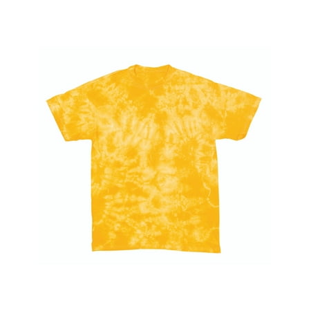Faded Crystal Scattered Pattern Design Unisex Adult Tie Dye T-Shirt (Best Tie Dye Patterns)