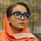 thumbnail image 2 of Montura de gafas cuadradas, gafas lisas, cara redonda, gafas anti-luz azul, gafas anti-luz azul, presbicia, 2 of 2