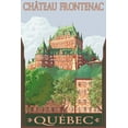 thumbnail image 3 of Quebec City, Canada, Chateau Frontenac (100% Cotton Tea Towel, Decorative Hand Towel, Kitchen and Home), 3 of 3