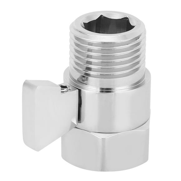 Shut Off Valve, Shower Control Valve Saver Valve Shower Volume Control Valve, Shower Shut Off Valve, For Bathroom Home Shower Supply Bathroom Accessories