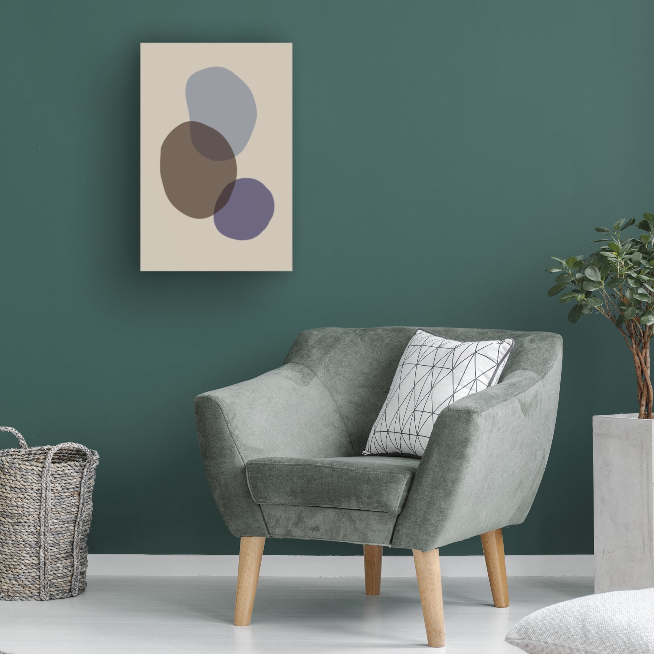 Pictufy Studio 'Organic Shapes 5' Canvas Art - 22 x 32 Inches