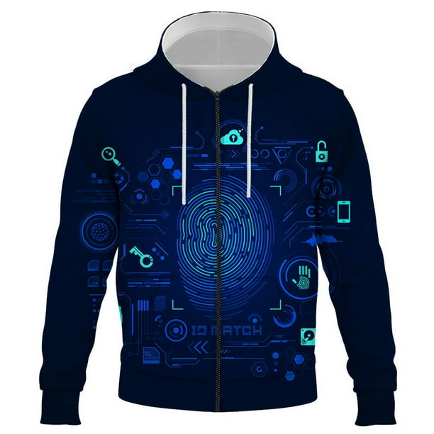 Sudadera con capucha y cremallera con estampado abstracto para hombre, camisetas con estampado 3D, sudaderas de manga larga unisex, ropa de calle genial para adolescentes, chaquetas con capucha divert
