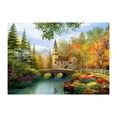 thumbnail image 1 of Taladro diamante pintura (DE0204) 5D DIY paisaje completo punto de cruz bordado mosaico 30x40cm FLhrweasw Nuevo, 1 of 1