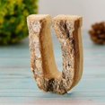 thumbnail image 4 of Handcraved Wooden Letters Door Numbers Alphabet Wooden Letters Letter Floating Adress Name U, 4 of 8