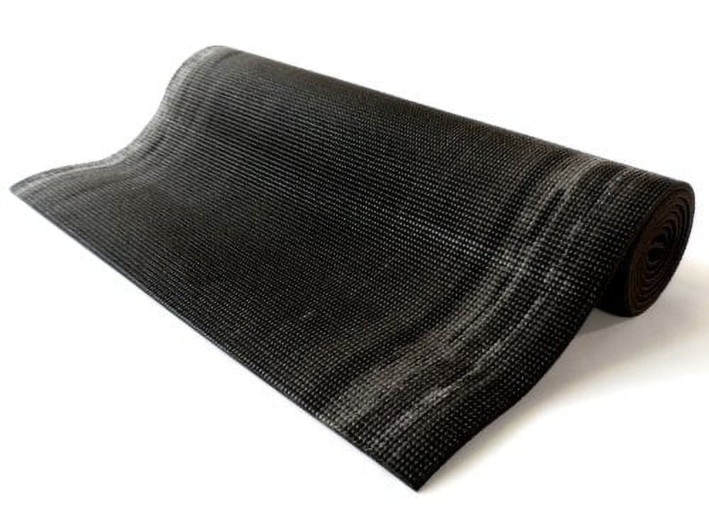 Yoga Mat - Eco-Friendly 6mm Non-Slip Adults and Kids, Foldable Rubber Exercise Mat for Comfortable Workout - Graphite