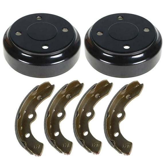 LABLT Brake Shoes & Drums for Club Car Golf Cart DS G&E 1995-up & Precedent 1018232-01