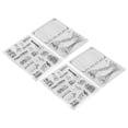 thumbnail image 3 of Sellos transparentes BuyWeek para álbumes de recortes 4 piezas decorativos musicales, 3 of 14