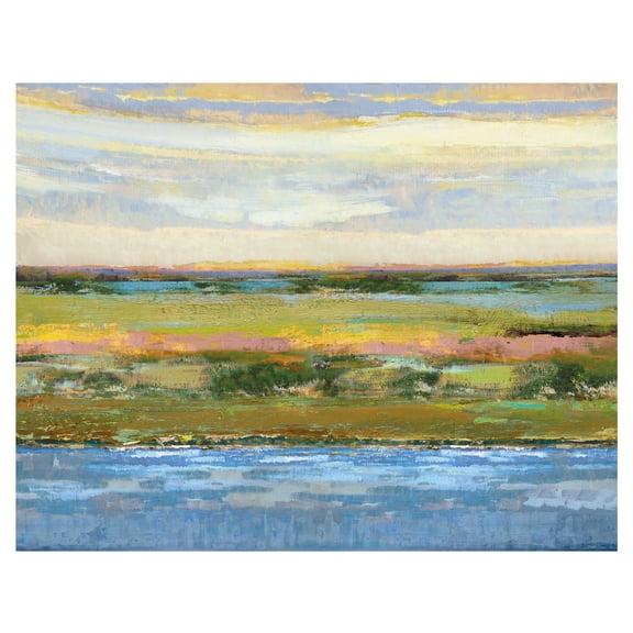 Flatland Contemplation by Mark Chandon Canvas Art Print