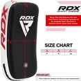 thumbnail image 3 of Escudo curvo de entrenamiento para kickboxing Muay Thai Pad RDX, 3 of 9