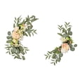 thumbnail image 3 of 2 Uds Arco De Boda Flores Artificiales Floral Swag Para Boda Jardín BLESIY botín de arco de boda, 3 of 8