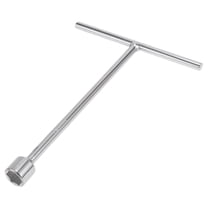 Unique Bargains 1 Pcs Universal Socket Wrench 18.5x13.5cm Spanner Socket Remover Hexagon Carbon Steel for Car Motorcycle Dirtbike T-Handle Wrench Sleeve 13mm