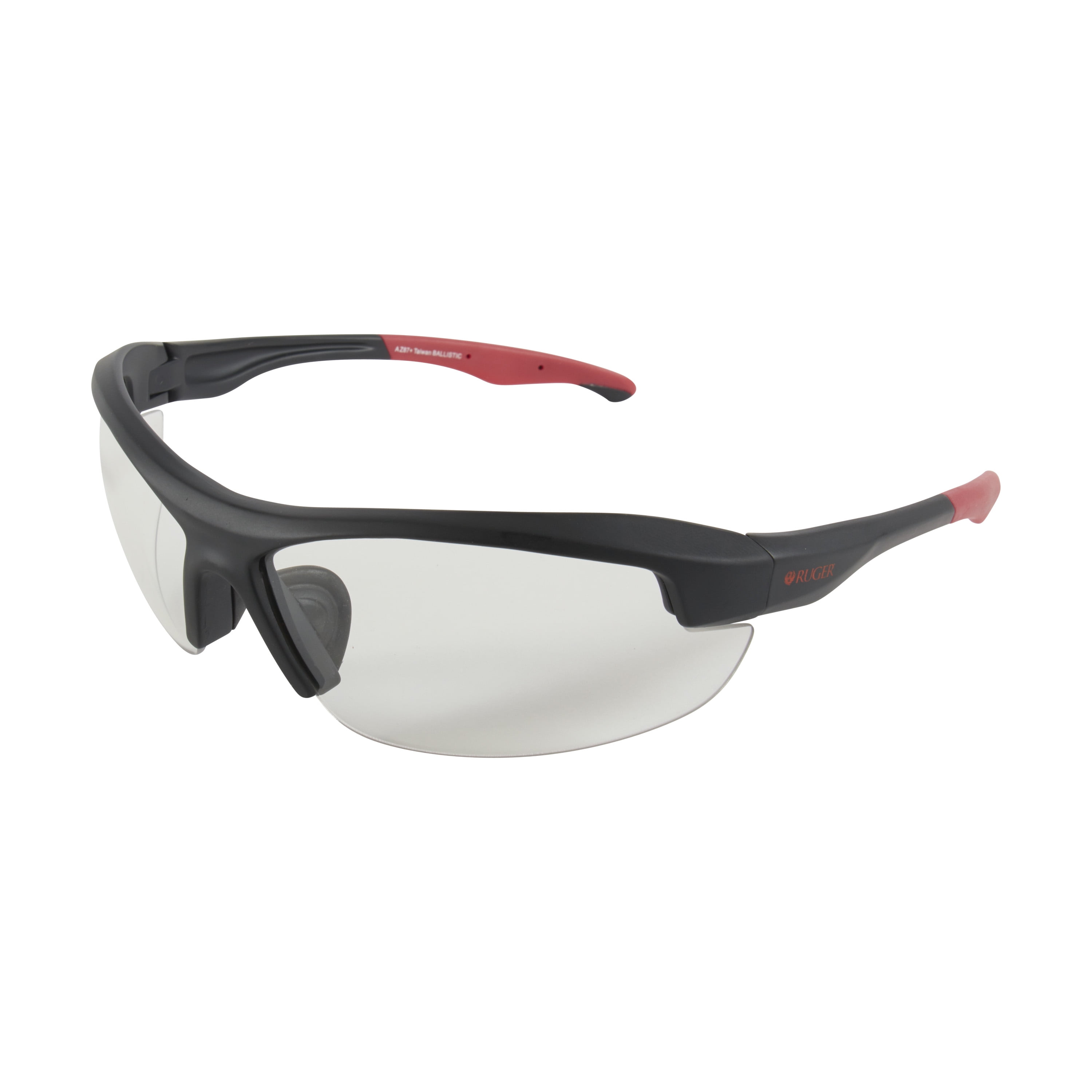 Ruger® Core Ballistic Shoot Glasses By Allen®, Black And Red Frame