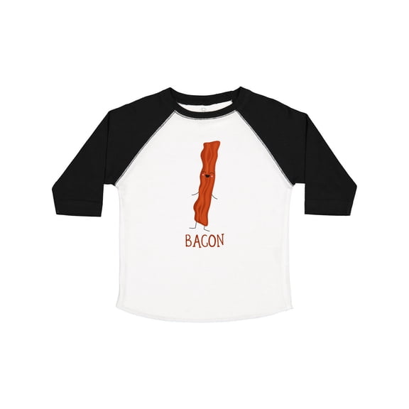 Inktastic Cute Kawaii Bacon Boys or Girls Toddler T-Shirt